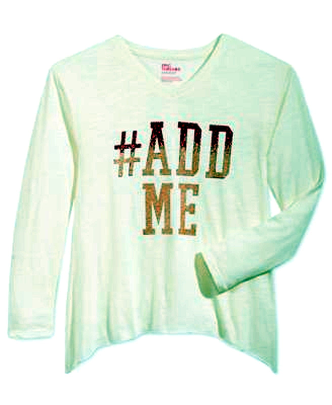 Epic Threads Graphic-Print T-Shirt, Big Girl  Holiday Ivory Add Me