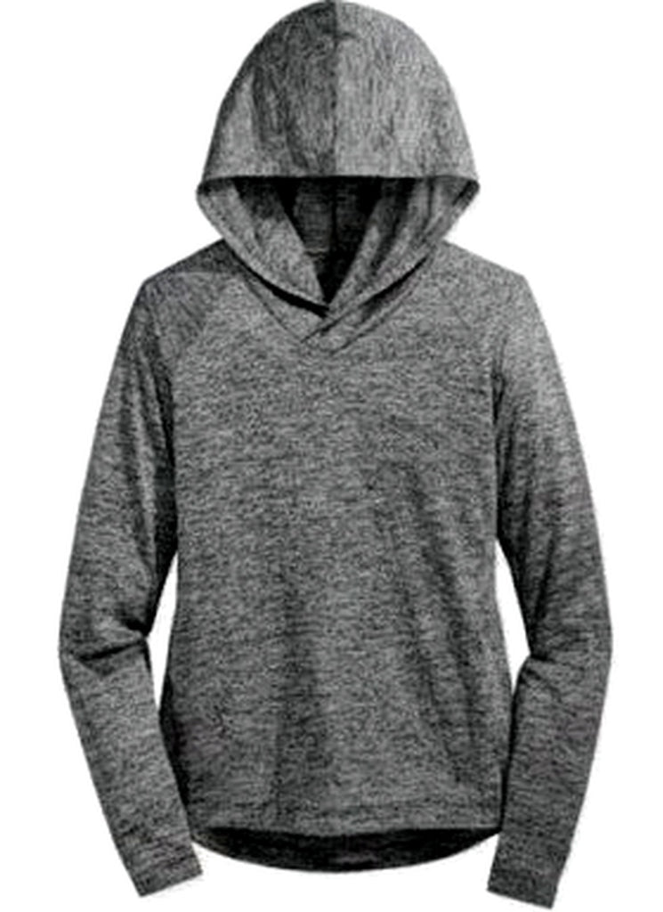 Ideology Girls Heathered Pullover Hood Noir L - enhanced marketplace main image