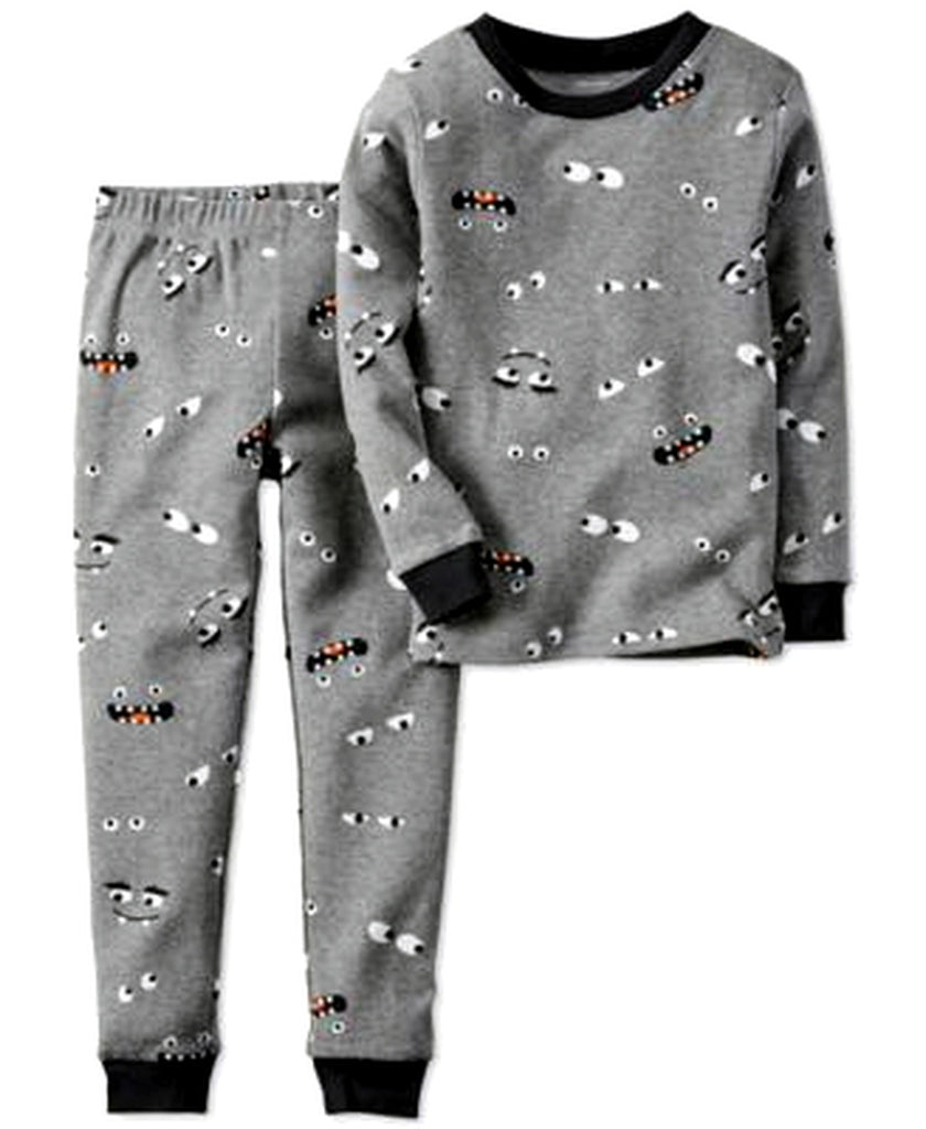 Carters Baby Boys 2-Pc. Eyeballs Paja Black 18 months - enhanced marketplace main image