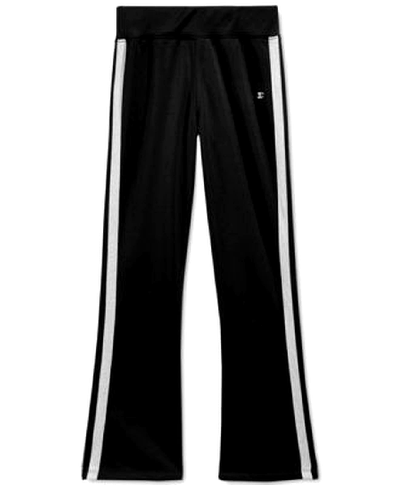 Champion Girls Flare-Leg Fleece Pants Black M