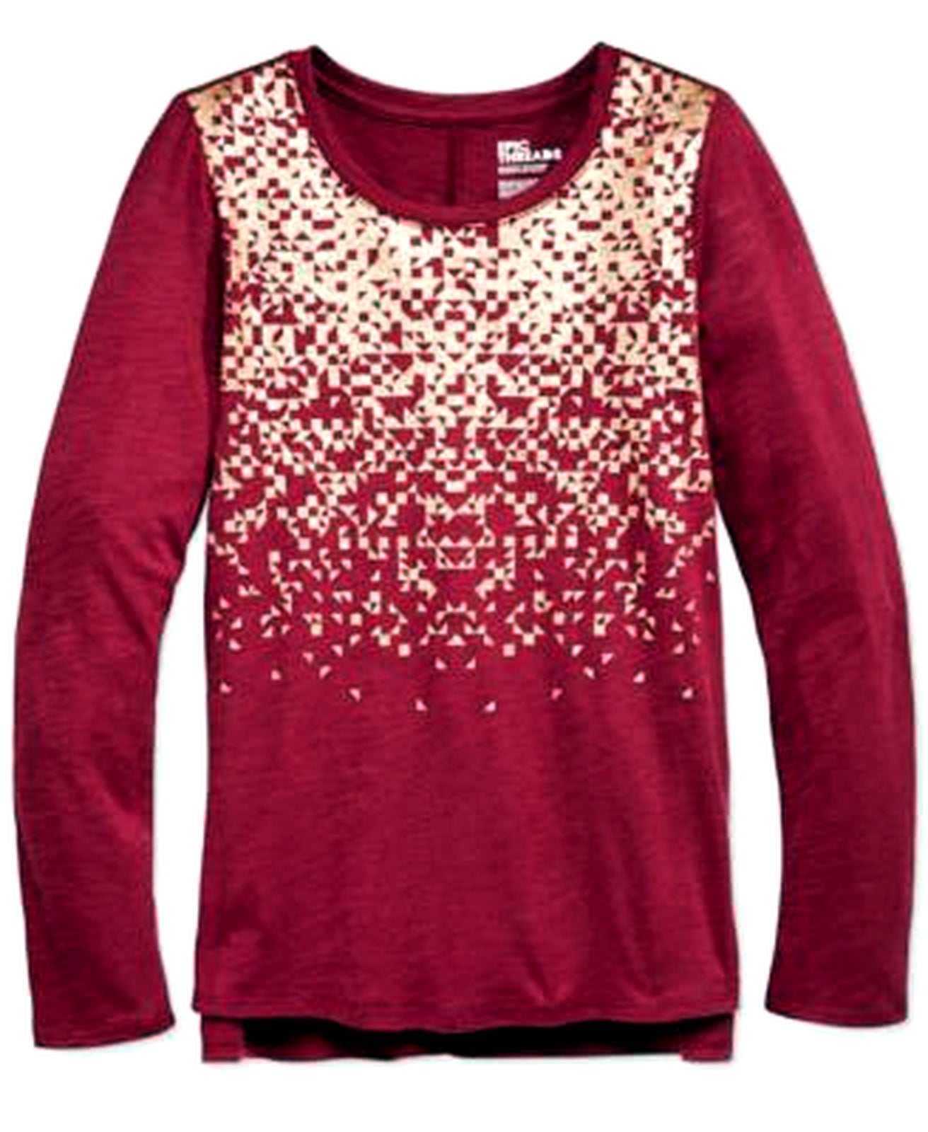 Epic Threads Girls Graphic-Print T-Shirt Beet Red M