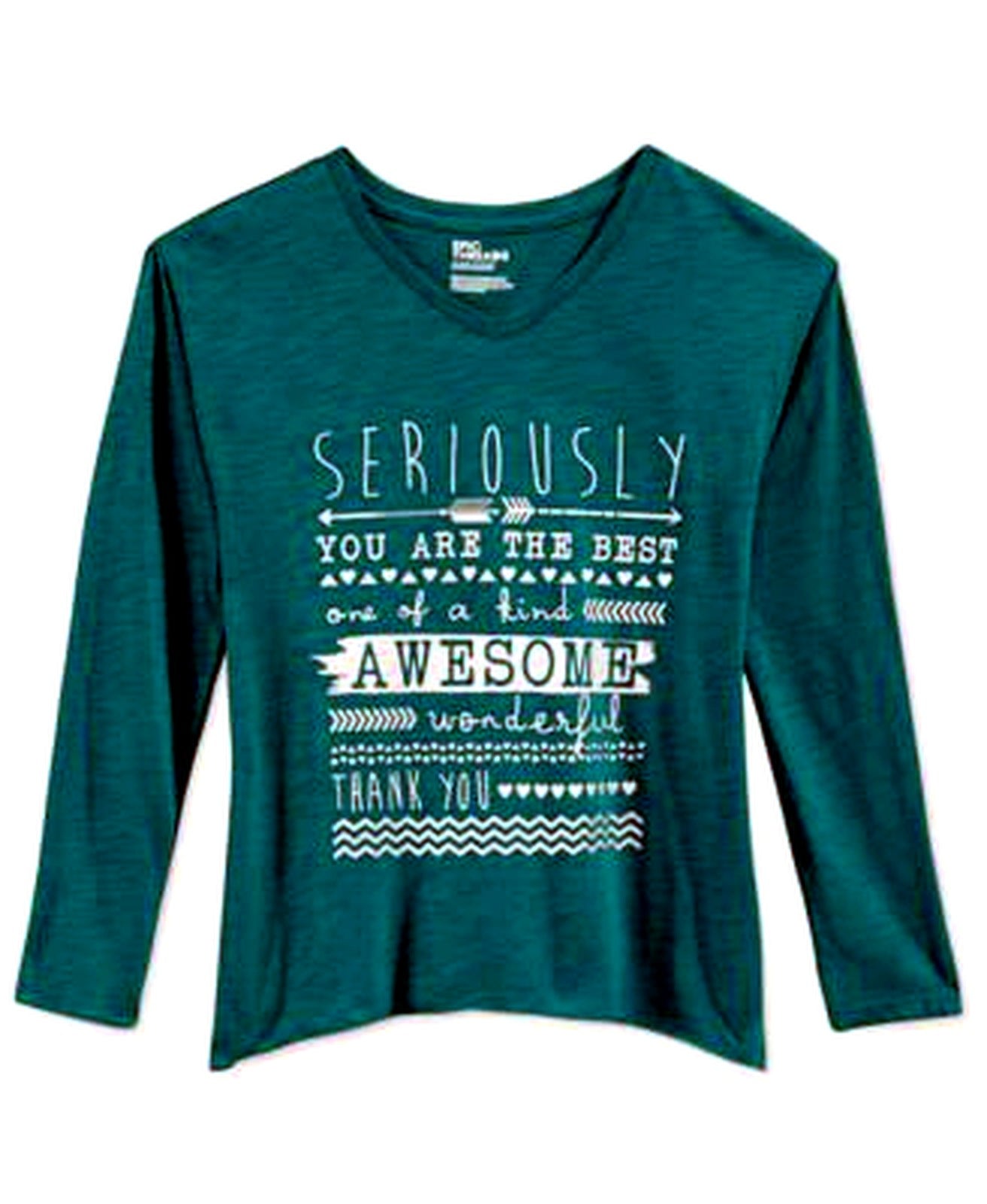Epic Threads Girls Graphic-Print T-Shirt Ocean Depths M