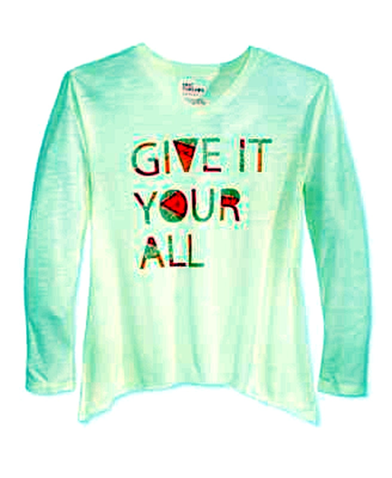 Epic Threads Graphic-Print T-Shirt, Big Girl Holiday Ivory L