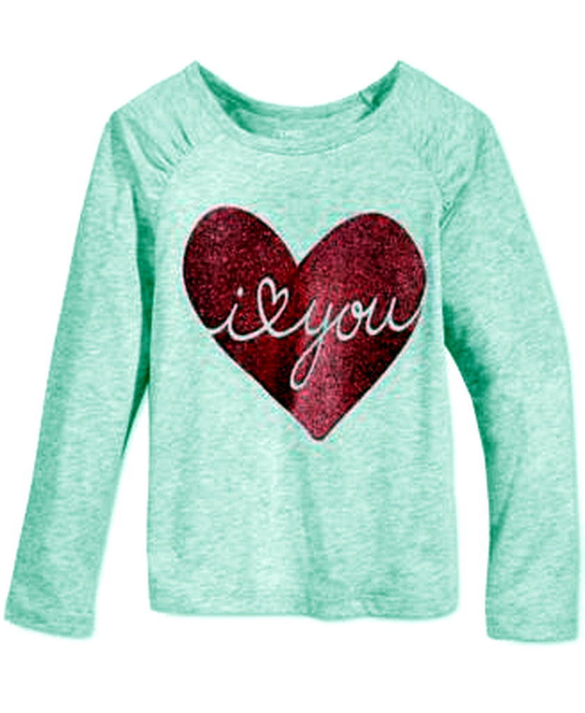 Epic Threads Little Girls Graphic-Print  T-Shirt  Grey Heather 5 - enhanced marketplace main image