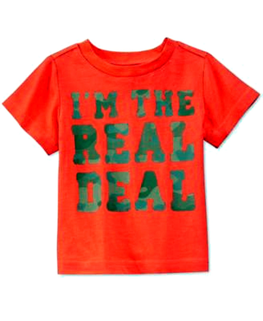 First Impressions Baby Boys Real Deal T-Shirt - enhanced marketplace main image