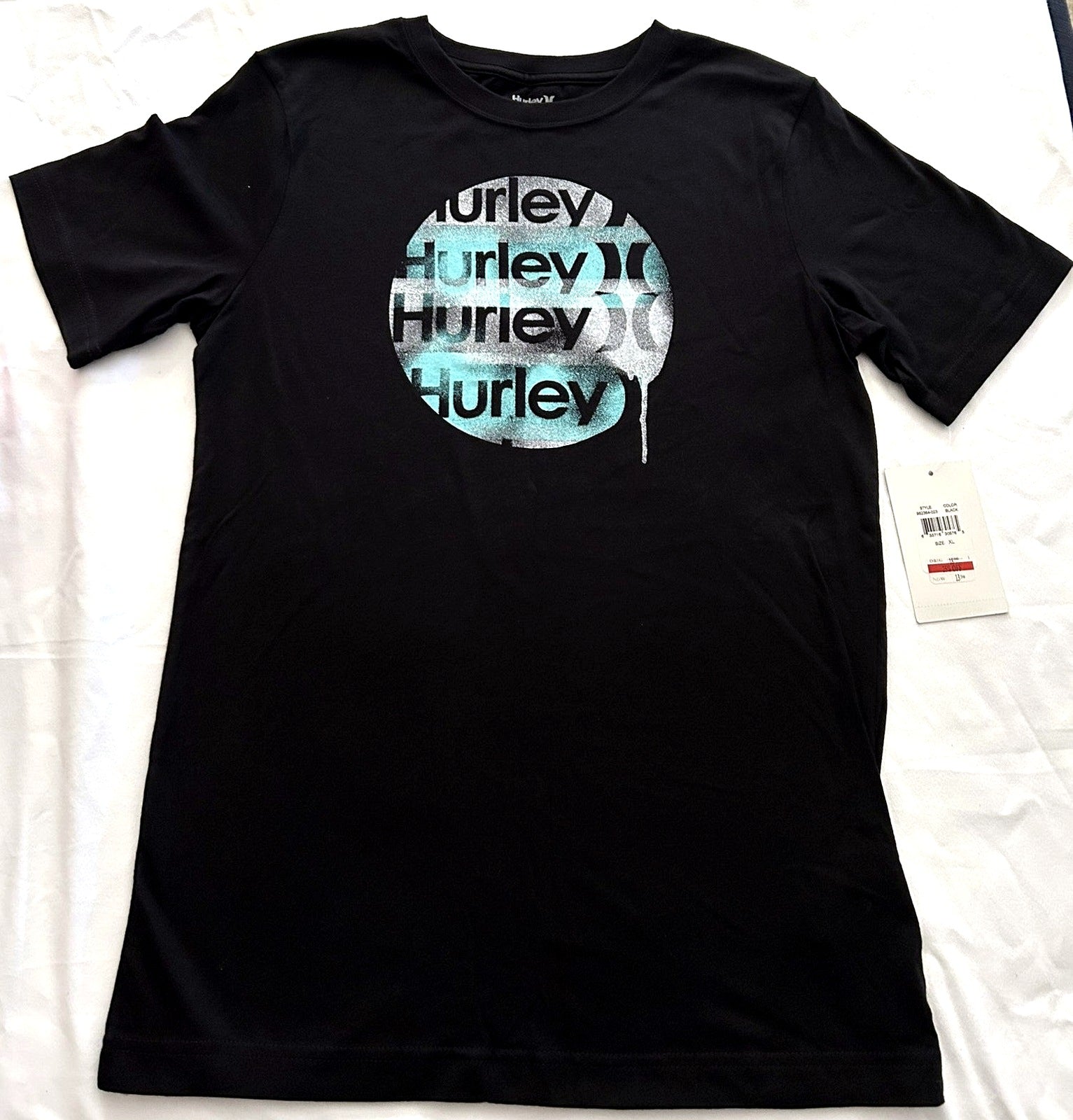 HURLEY/HADDAD APPAREL Graphic-Print T-Shirt Black XL