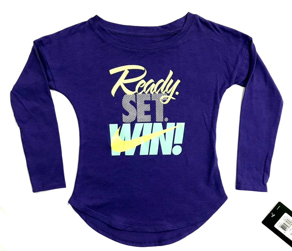 Nike Graphic-Print T-Shirt,"Ready Set Win!" Toddler - enhanced marketplace main image