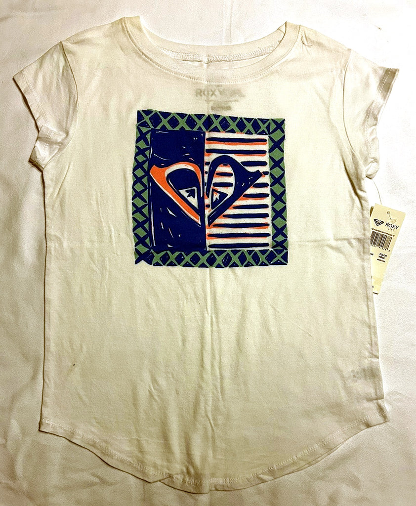 ROXY/QUIKSILVER NEW GENERATION Graphic-Print T-Shirt White 10M - enhanced marketplace main image