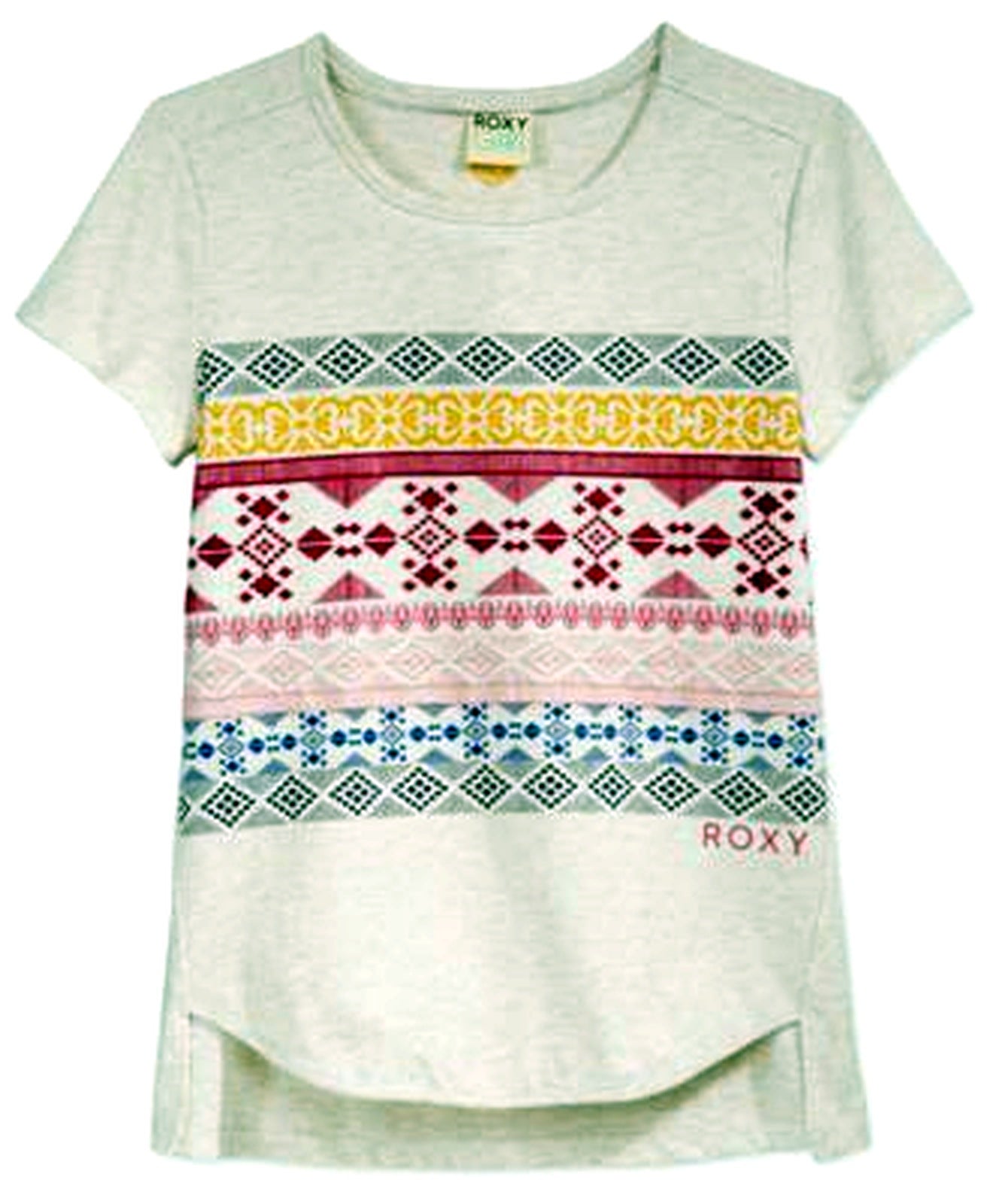 Roxy Alpine Graphic-Print T-Shirt, Metro Heather XS