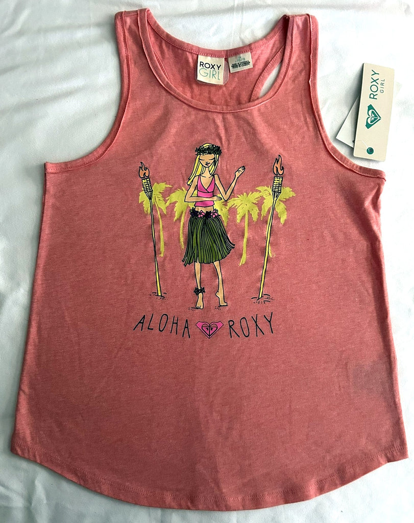 Roxy Girls Graphic-Print Tank Top Sea Salt L - enhanced marketplace main image
