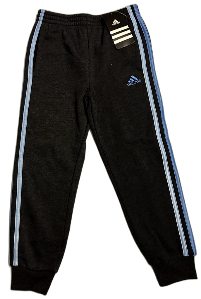 adidas Warm-Up Jogger Pants,  Toddler Black Heather Blue 6 - enhanced marketplace main image