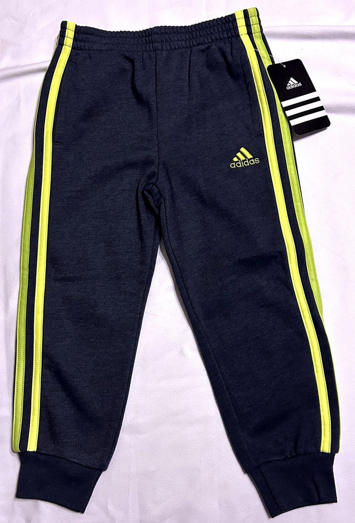 adidas Warm-Up Jogger Pants, Toddler Dark Heather Grey 4 - enhanced marketplace main image