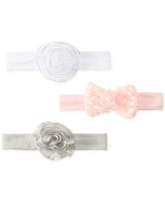 First Impressions Baby Girls 3-Pack Headbands