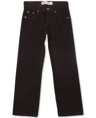 Levi's Boys 550 Husky Relaxed Fit Black Magic 14 Husky