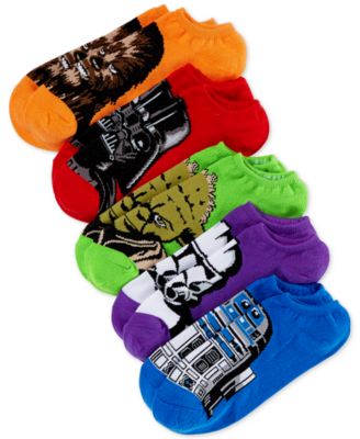 Star Wars Boys or Little Boys 5-Pack Socks