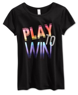 Ideology Girls Play to Win T-Shirt