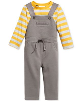 First Impressions Baby Boys 2-Pc. Striped T-Shirt Rocky Coast 24 months