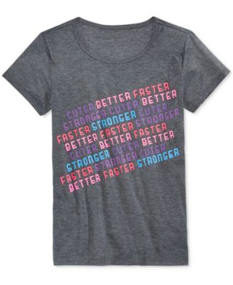 Ideology Girls Graphic-Print T-Shirt