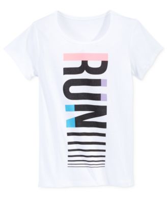 Ideology Girls Graphic T-Shirt Bright White