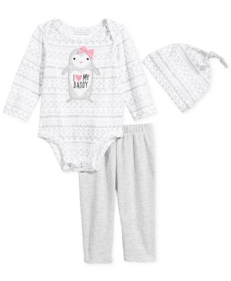 First Impressions Baby Girls 3-Pc