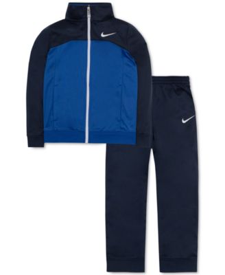 Nike Little Boys 2-Pc. Track Suit Obsidian