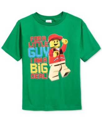 LEGO Little Boys Big Deal Graphic- Kelly Green 5, 6