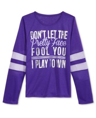 Ideology Ideology Graphic-Print T-Shirt Blazing Purple