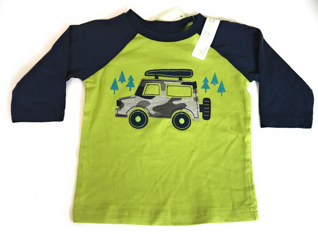 First Impressions Baby Boys Long-Sleeve Graphic Celery Stalk 3-6 months