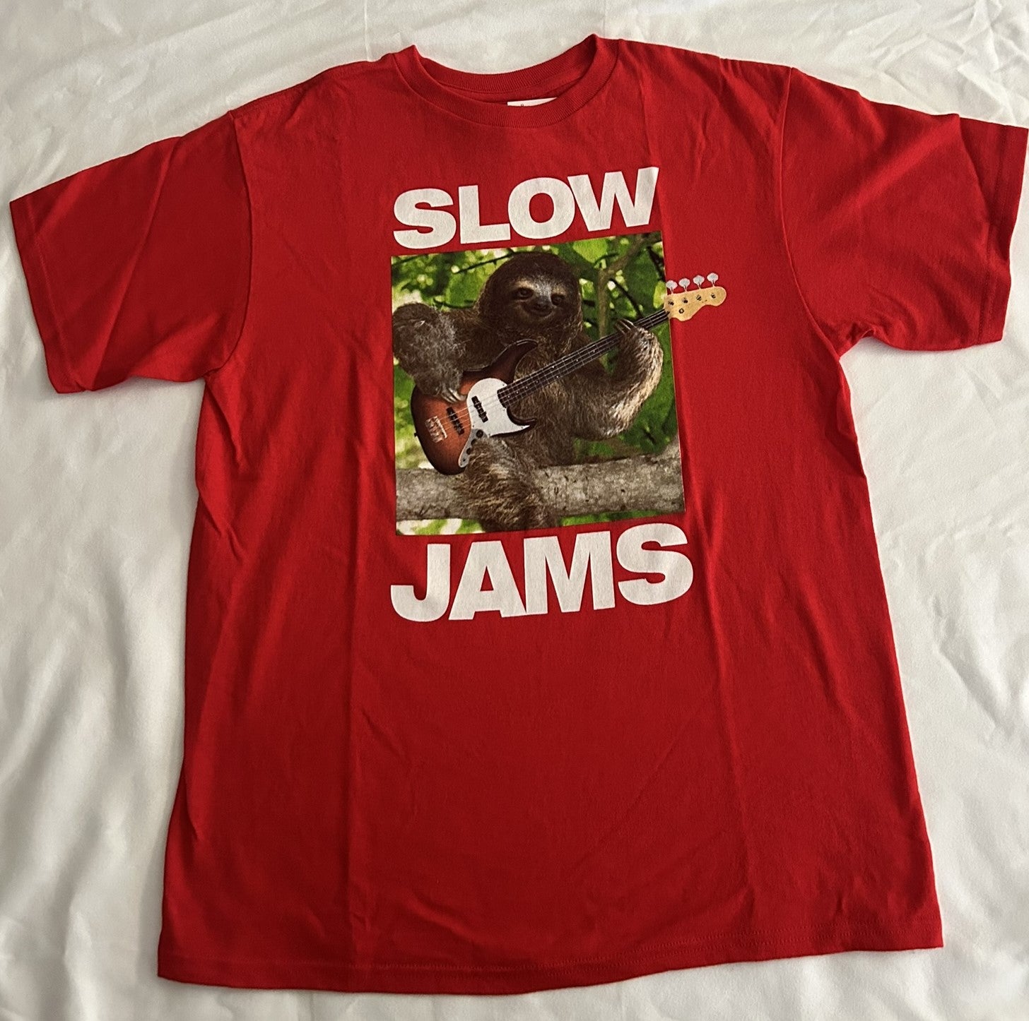 Jem Graphic-Print T-Shirt, Big Boy Bright Red M, XL