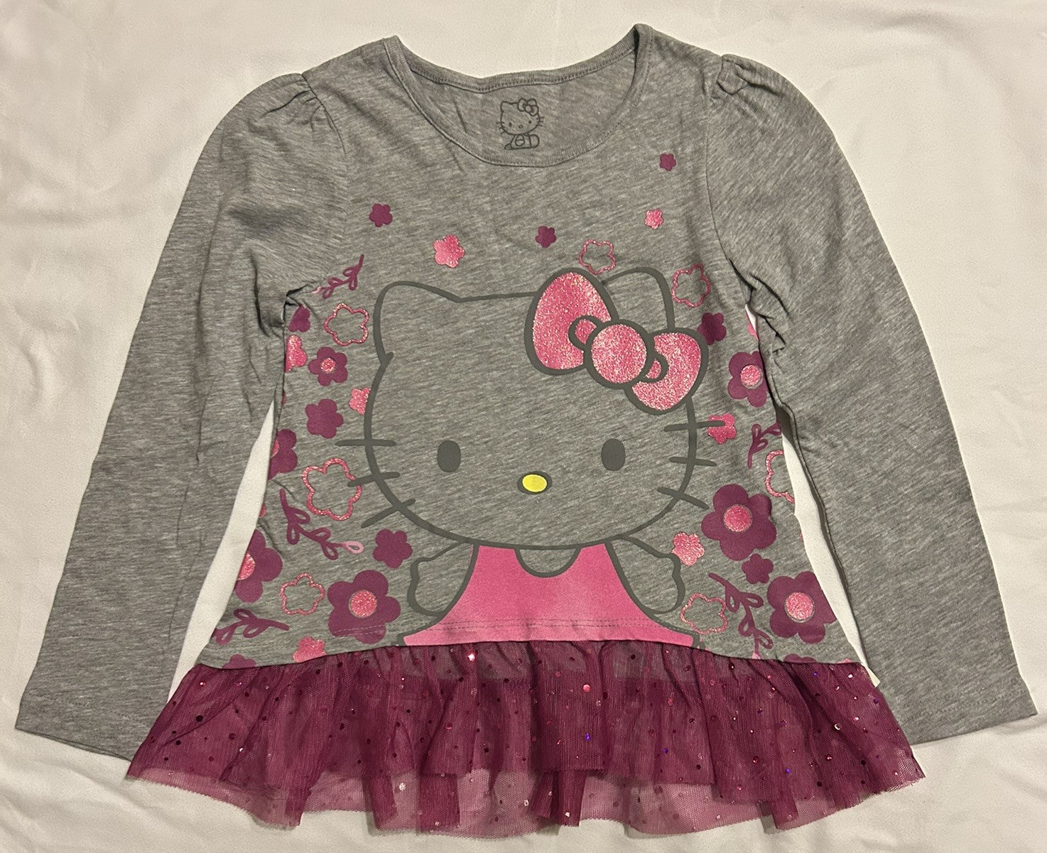 Hello Kitty Little Girls Tunic Le Heather Long-Sleeve 5