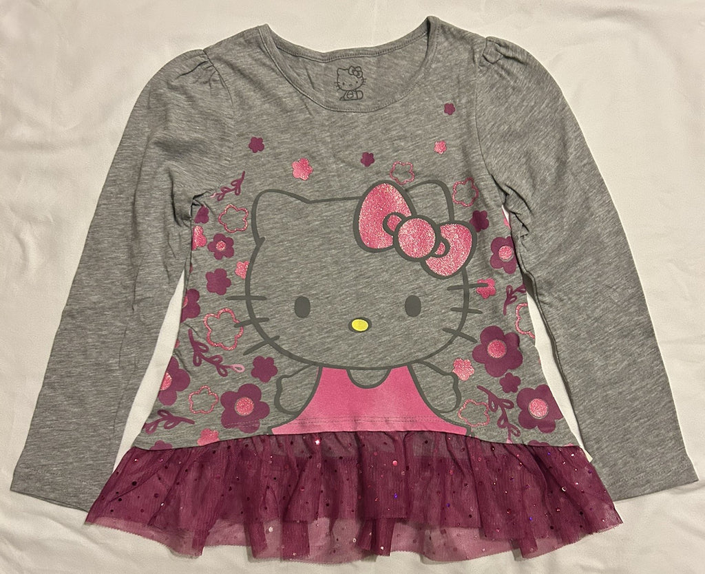 Hello Kitty Little Girls Tunic Le Heather Long-Sleeve 5