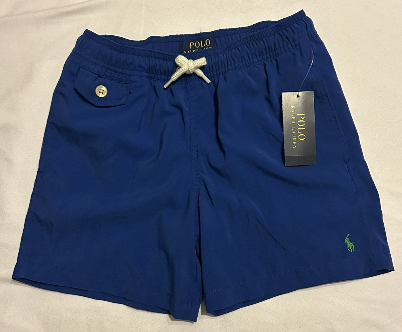 Ralph Lauren Swim Trunks, Big Boys Cruise Royal S (8)