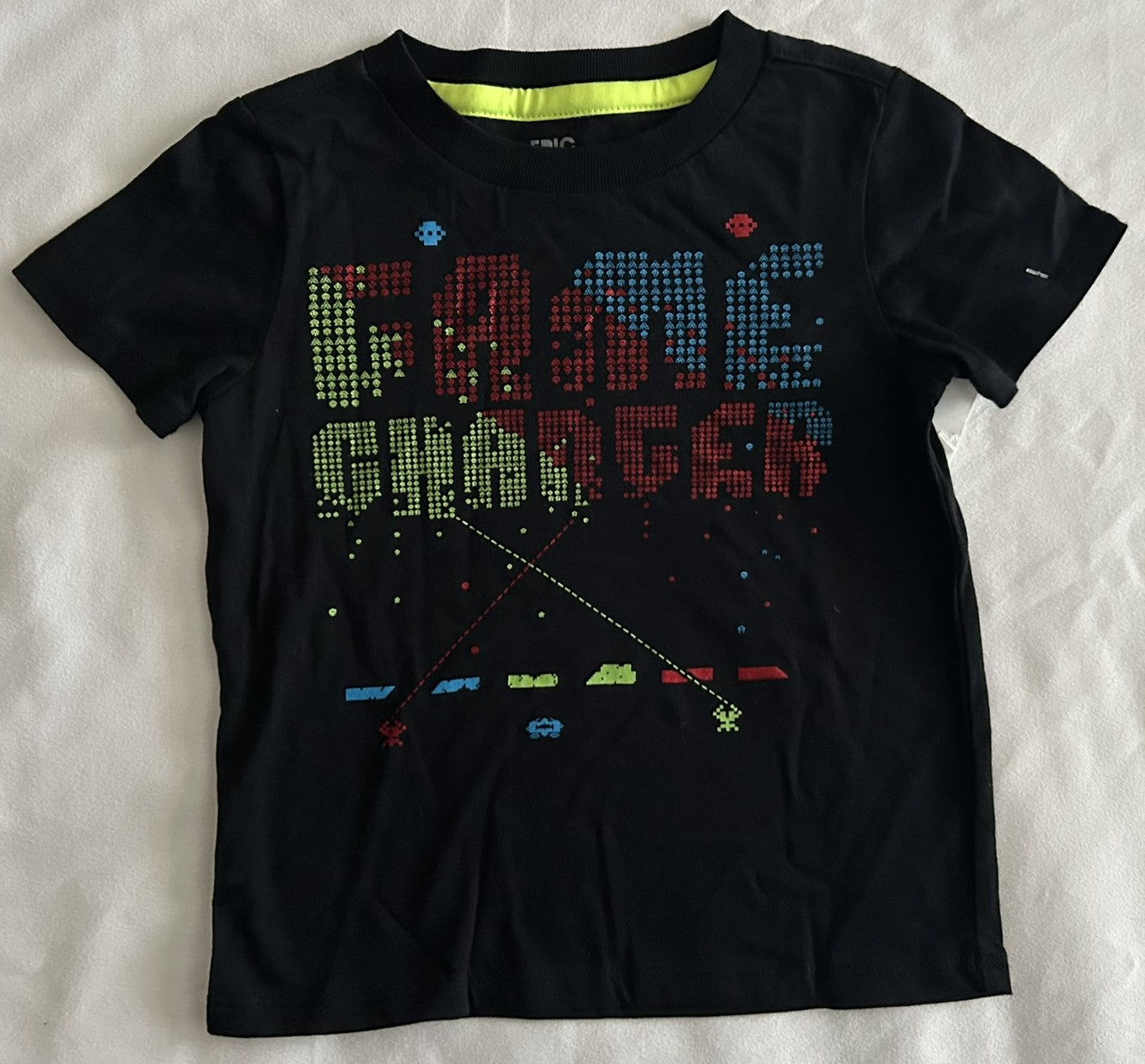 Epic Threads Little Boys Graphic-Print T-S Deep Black 2T