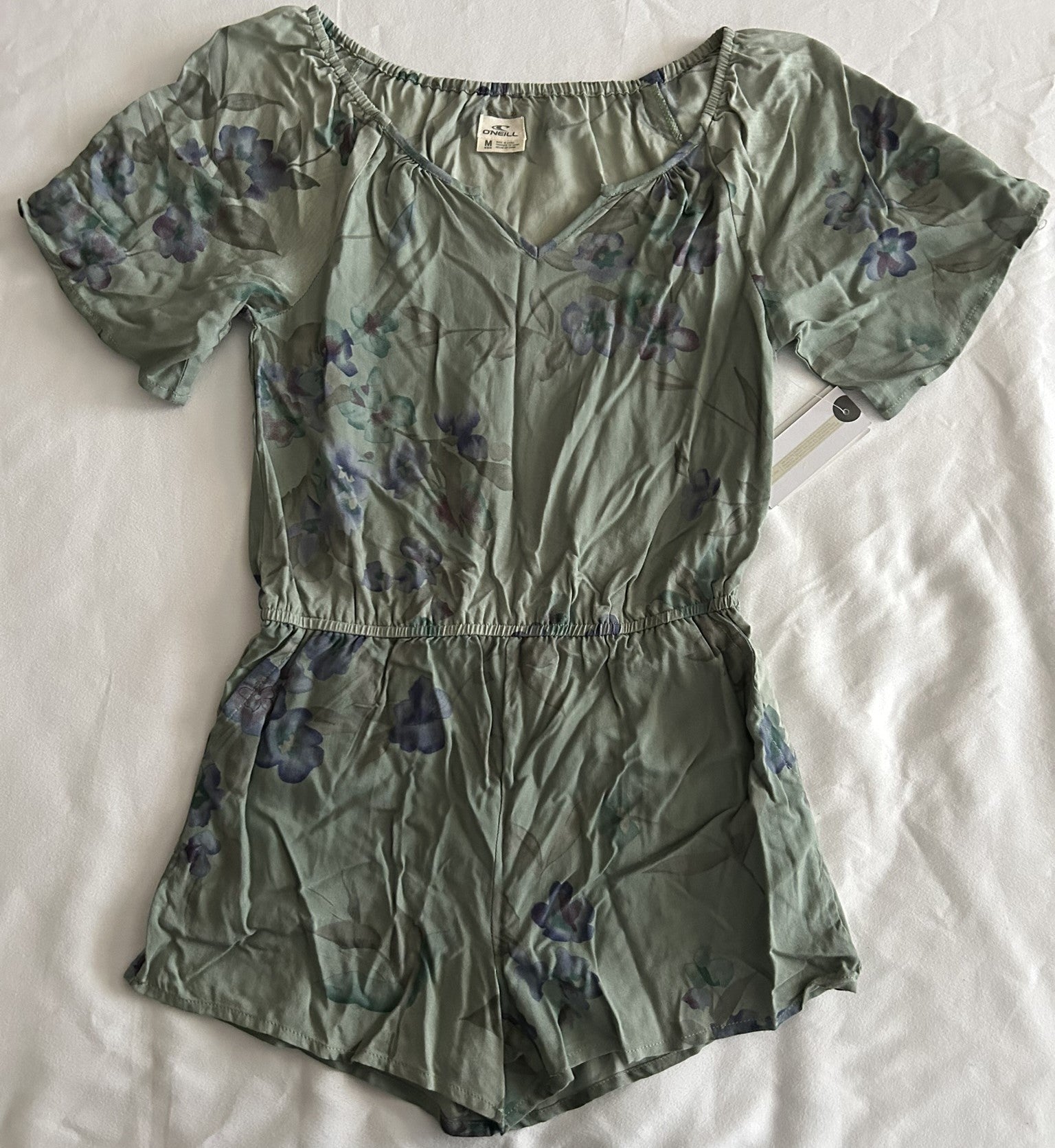 ONeill Courtney Romper, Big Girls 7- Balsamic Green M