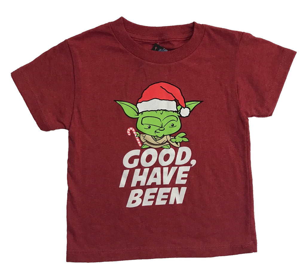 Star Wars Good I Have Been Santa Yoda, L Red 3
