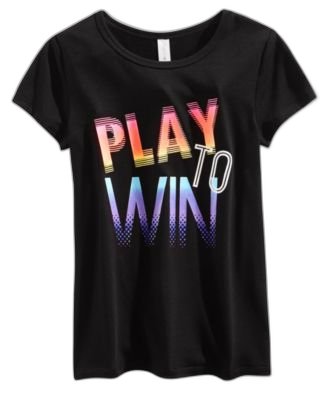 Ideology Girls Play to Win T-Shirt