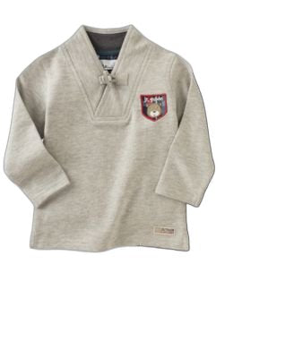 Kids Headquarters Baby Boys 2-Pc. Shawl-Collar Grey 18 months