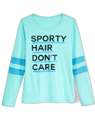 Ideology Girls Graphic-Print T-Shirt