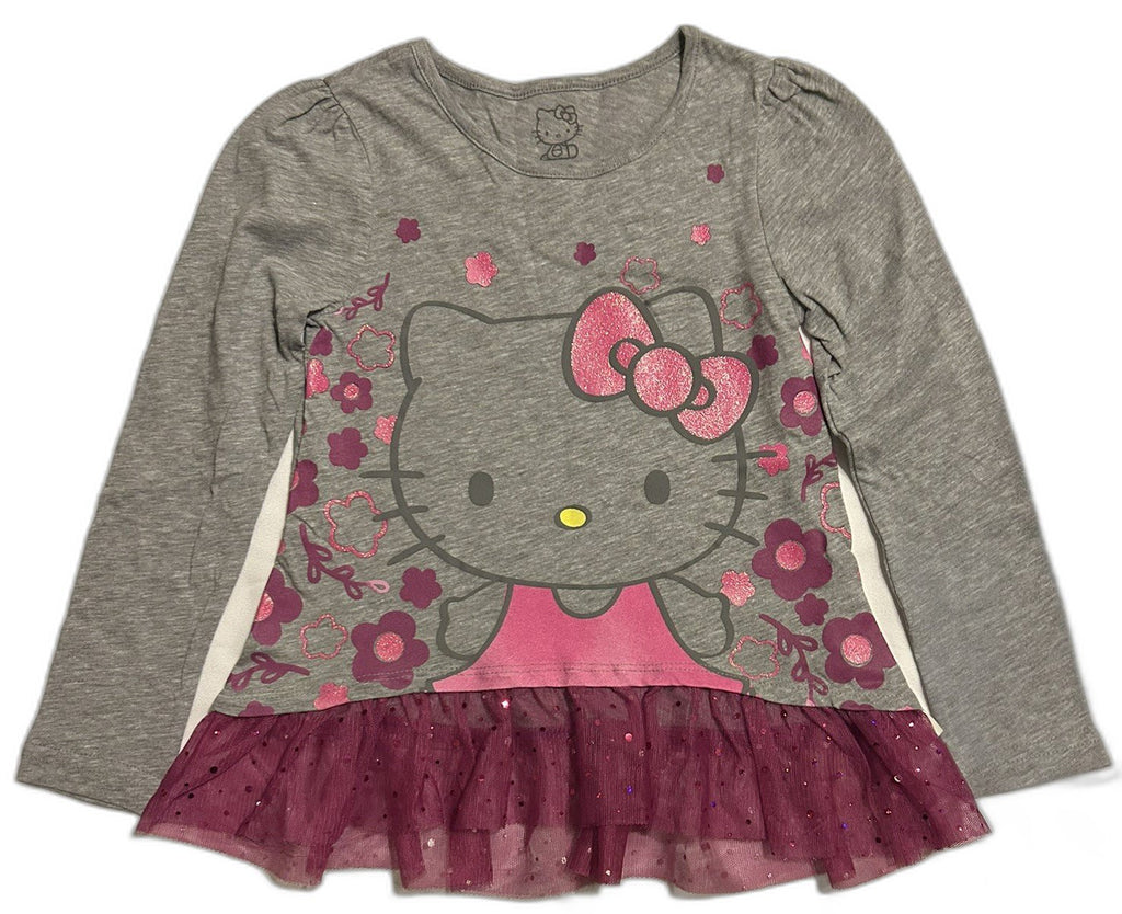 Hello Kitty Little Girls Tunic Le Heather Long-Sleeve 5