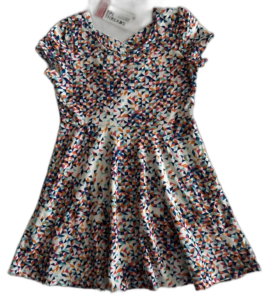 EPIC THREADS GEOMETRIC DRESS  Holiday Ivory 3T