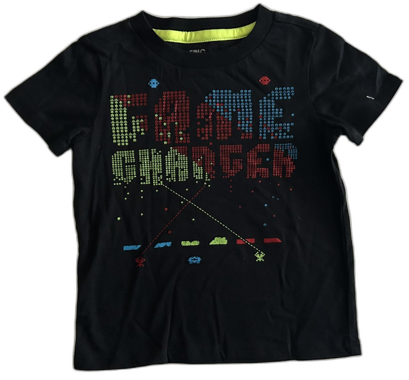 Epic Threads Little Boys Graphic-Print T-S Deep Black 2T