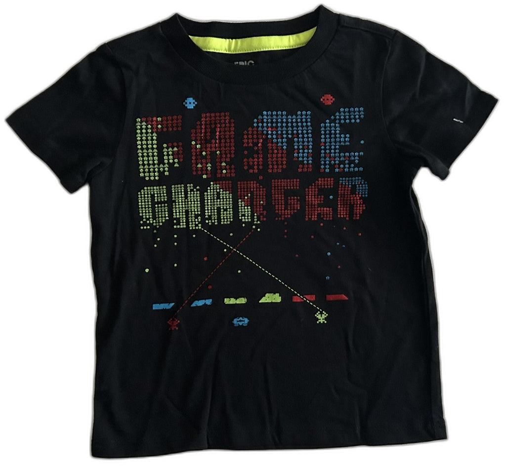 Epic Threads Little Boys Graphic-Print T-S Deep Black 2T