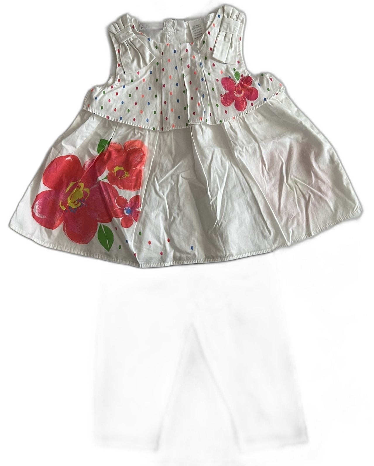 First Impressions Baby Girls 2-Pc. Floral Tunic Candy Fizz 6-9 months