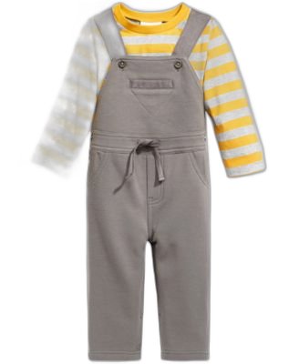 First Impressions Baby Boys 2-Pc. Striped T-Shirt Rocky Coast 24 months