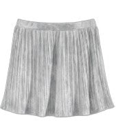 Jessica Simpson Pleated Skirt, Big Girls 7-16 Grey