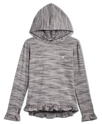 Champion Little Girls Space-Dye High-L Black Space Dye 6X