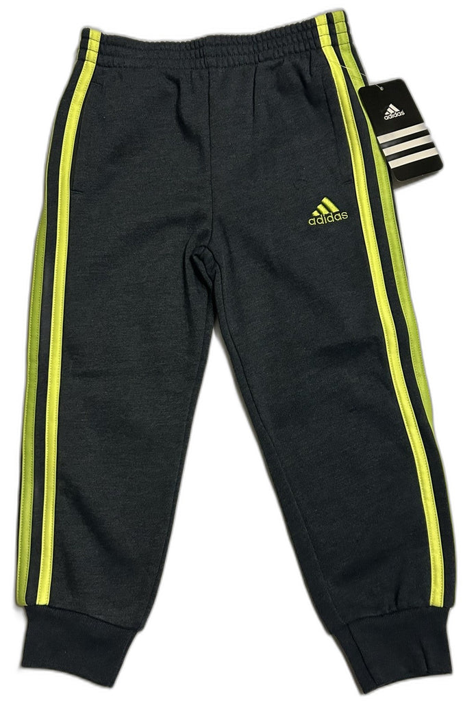adidas Warm-Up Jogger Pants, Toddler Dark Heather Grey 4