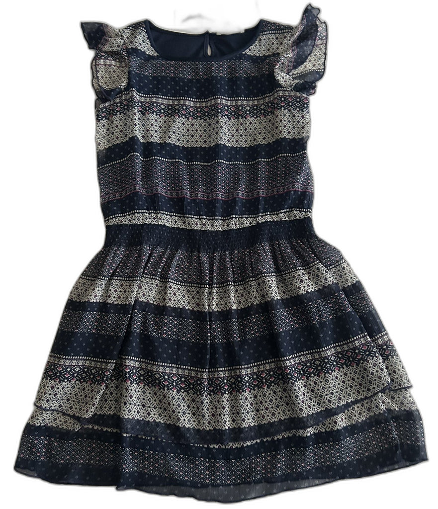 JESSICA SIMPSON Astral Aura Diamond stripe HAZELY Fashion DRESS 12
