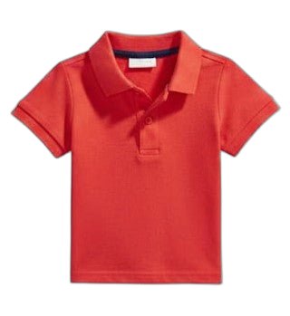 First Impressions Baby Boys Short-Sleeve Polo S Infra Red 18 months