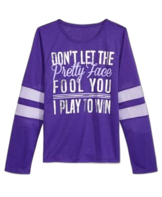 Ideology Ideology Graphic-Print T-Shirt Blazing Purple